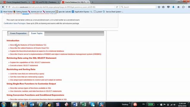 068-Oracle SQL 12c: You are ready for EXAM 1Z0-061 смотреть онлайн