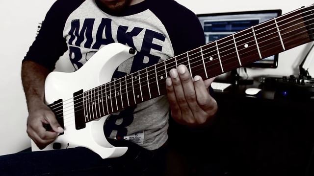 Meshuggah "Lethargica" Guitar Cover смотреть онлайн