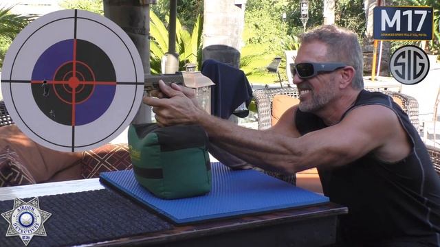 SIG Sauer M17, Tan, CO2 "Blowback" .177 cal Pellet Pistol "Complete Review" By Airgun Detectives смотреть онлайн