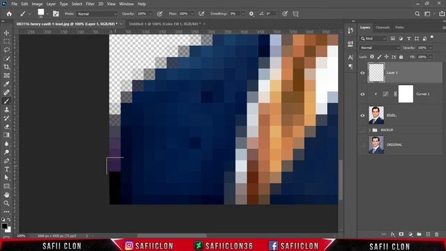[ Photoshop Tutorial ] 8-BIT PROFILE PICTURE - PIXEL ART смотреть онлайн