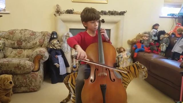Галоп, Кабалевский, виолончель, Миша Андреев. Galop Kabalevskii cello смотреть онлайн