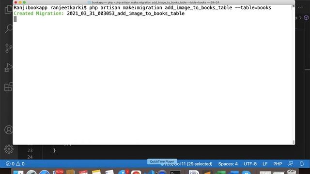 Laravel 8 : Basic app for beginners: 10 add image column смотреть онлайн