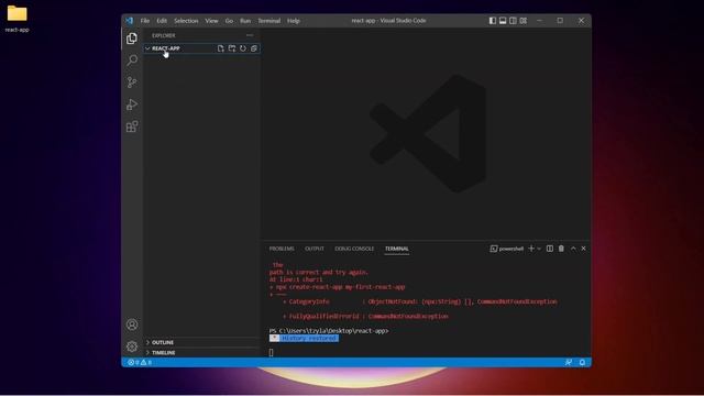 NPM install and CREATE first REACT app ! ! смотреть онлайн