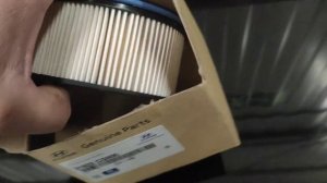 Hyundai Staria топливный фильтр