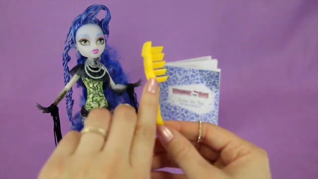 Monster High Hybrids Sirena Von Boo, Avea Trotter and Bonita Femur Doll Reviews смотреть онлайн