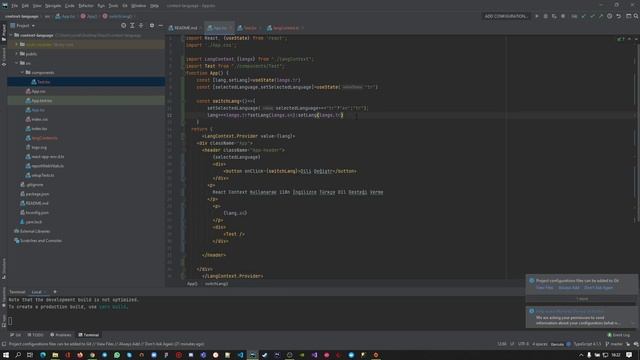 React+Typescript+Context i18n Dil Desteği Yapma смотреть онлайн