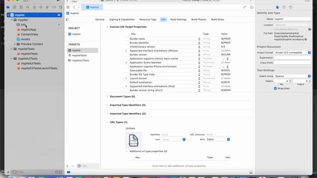 How to find/create the info.plist file in SwiftUI Xcode project смотреть онлайн