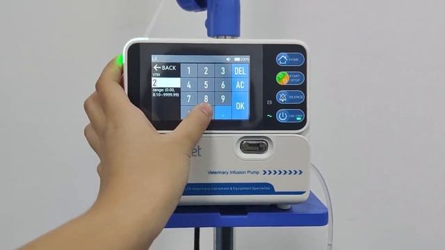 UniVet HKT100VET Veterinary Infusion Pump Instructional Video