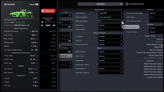 Toyota GR Supra 20 Gran Turismo 7 GT 7 #GT7 Official 2022 Car Tunes #GT7Tricks AceTastic Tune 2 смотреть онлайн