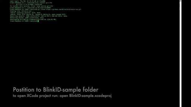Build BlinkID iOS demo app using XCode 8 смотреть онлайн