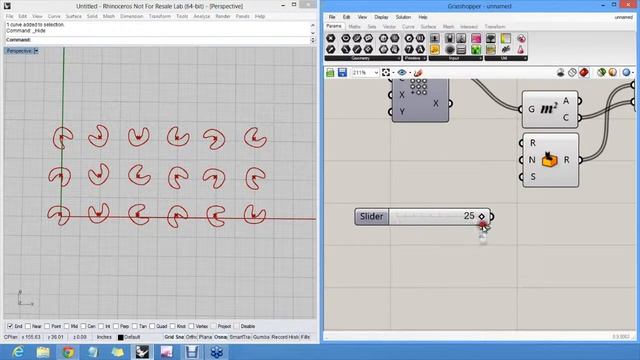 13 - Shortcuts Tips Working with Sliders - Grasshopper Basics смотреть онлайн