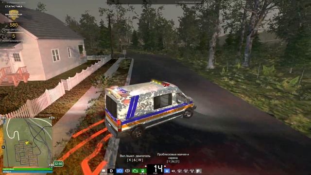 Спасаем людей в Flashing Lights! | Flashing Lights #9 смотреть онлайн