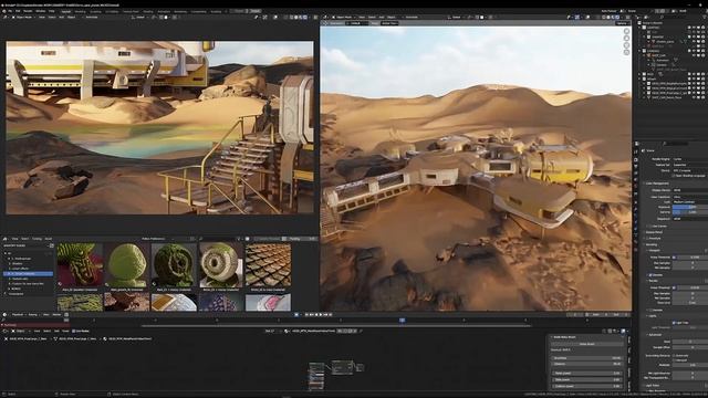 Making MASSIVE smart environments in blender with Smartify Nodes. смотреть онлайн