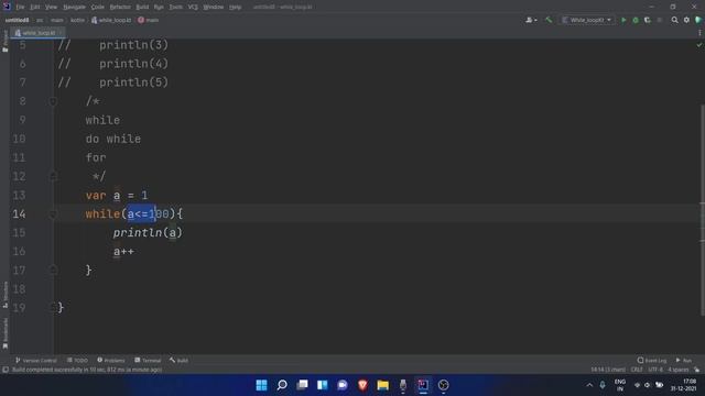 While loop in kotlin | Kotlin complete course in hindi | #23 смотреть онлайн