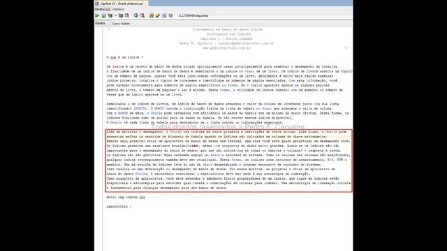 Índices em Banco de Dados Oracle смотреть онлайн