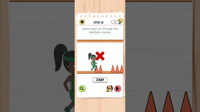 Brain Test 4 Level 63 Walkthrough Solution смотреть онлайн