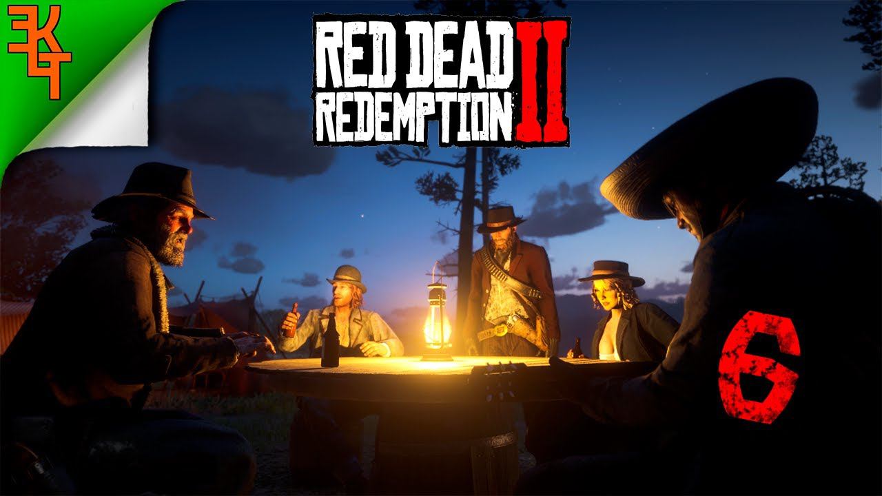 ВЕЧЕРИНКА В ЧЕСТЬ ШОНА! RED DEAD REDEMPTION II #6 смотреть онлайн