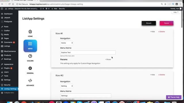 ListApp - Config the app Left Menu Side bar - by using ListApp Manager setting смотреть онлайн