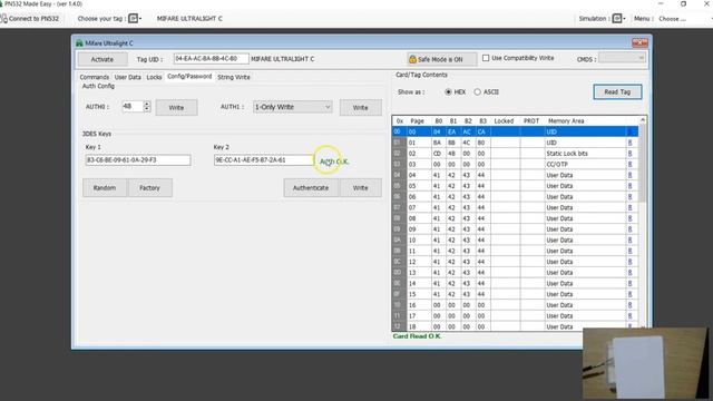 Programming Mifare Ultralight C tag - Part 2 смотреть онлайн