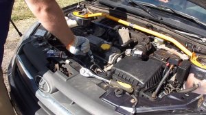 LADA GRANTA Как поменять свечи зажигания