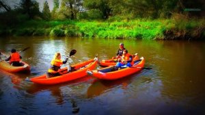 Сплав по реке Шерна  / Zona отдыха / Телеканал Подмосковье.