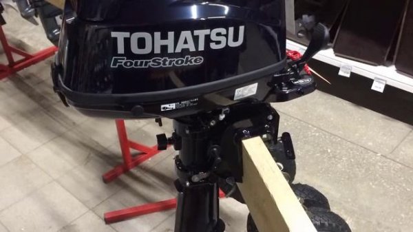 Лодочный мотор Tohatsu (Тохатсу) MFS 5 SS - обзор от v-lodke.ru