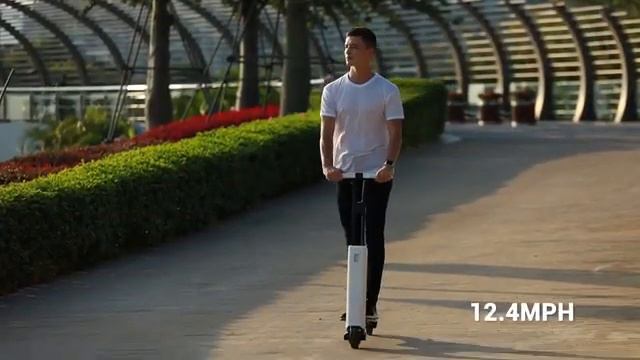 Mantour X: The Lightweight Foldable Self-Balancing E-Scooter смотреть онлайн