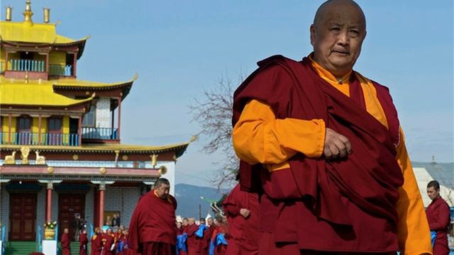 Российские буддисты празднуют 25-летие интронизации Хамбо-ламы Аюшеева смотреть онлайн