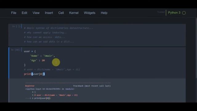 Python Tutorial 86 | Intro to dictionaries | Access data in dictionaries | Add data in dictionaries смотреть онлайн