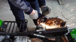 МИНИТРАКТОР, ТОРМОЗА,  сцепление своими руками