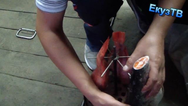 Домашняя коптильня!АнтиКопчение Лосося и Морского Окуня в гаражных условиях! смотреть онлайн