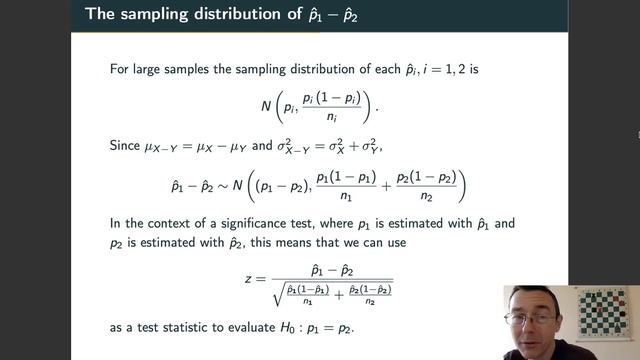 Hypothesis Testing: Comparing Proportions смотреть онлайн