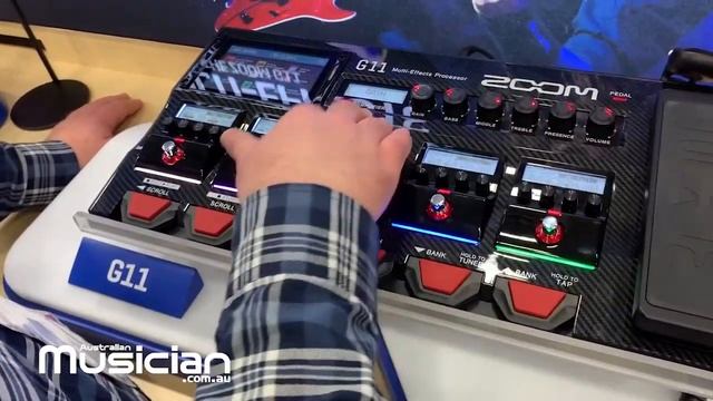 NAMM 2020: ZOOM G11 MULTI-EFFECTS PROCESSOR смотреть онлайн