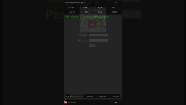 SQL-Injection Post Method Into Outfile [andro hackbar] смотреть онлайн