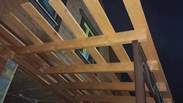 Навес из поликарбоната и водоотведение водостока смотреть онлайн