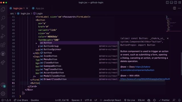 Build GitHub Login Form using Chakra UI смотреть онлайн
