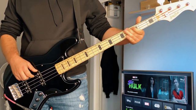Phil Collins - Another Day in Paradise (bass cover) смотреть онлайн