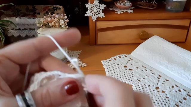 Кружево крючком. МК обвязка полотенца.Мечты сбываются.2 часть. смотреть онлайн