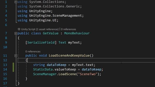 How to Transfer Data Between Scenes in Unity (Simple) смотреть онлайн