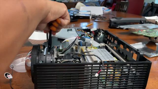 Optoma Projector Repair | Failed DMD Chip | White Specks