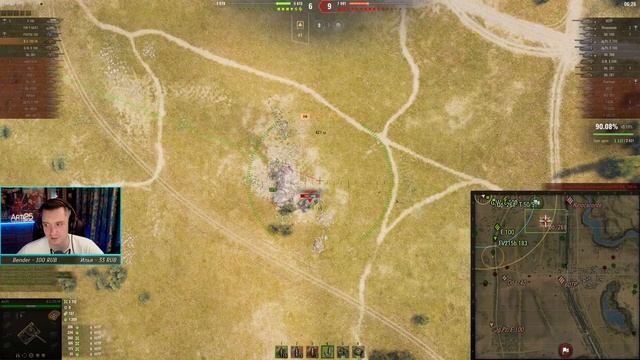 Bat.-Châtillon 155 58. Коплю опыт для Полевой Модернизации смотреть онлайн