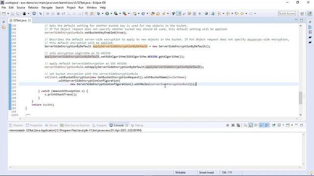 AWS Certified Developer Associate - 08- S3 Java SDK Demo смотреть онлайн