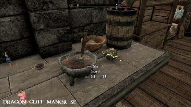 Dragon Cliff Manor SE - Skyrim Special Edition House Mod смотреть онлайн