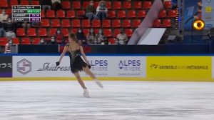 Алена Косторная. Короткая программа. ГранПри 2021.