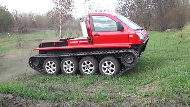 Гусеничный вездеход Тандем Трак смотреть онлайн