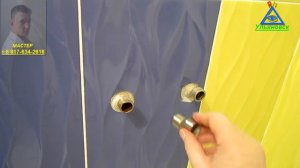 Установка смесителя для ванны