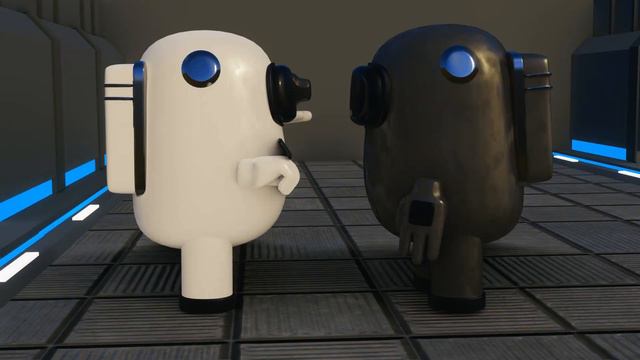 Among Us 3D Animation - "Crewmate Vs Imposter" смотреть онлайн
