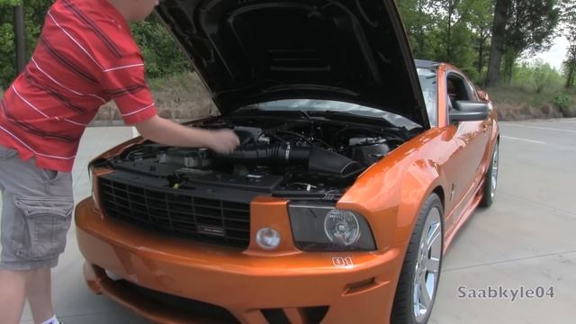 2005 Saleen S281 Supercharged SkyVu Start Up, Exhaust, and In Depth Review смотреть онлайн