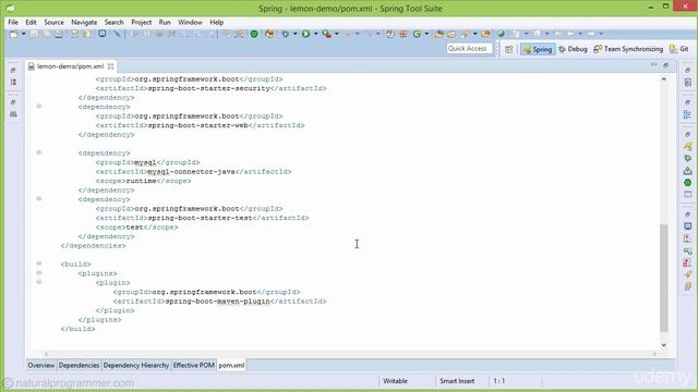 spring framework rest api creating the project part 2 смотреть онлайн