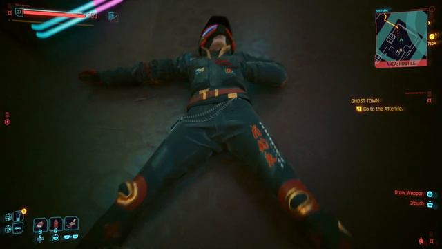 Cyberpunk 2077 2.0 Knife Finisher Ryona (Tyger Claws)